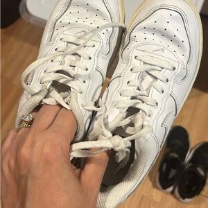 Size 13 Girls Boots (Zara) and 13.5 Nike Air Forces. Excellent state.